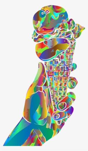 Ice Cream Shoe Organism Man Art - Clip Art