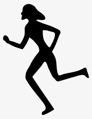 Woman Running Free Vector - Woman Running Clip Art