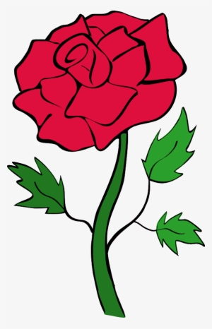 Clip Art Rose Petals Clipart Panda - Red Rose Outline Clipart