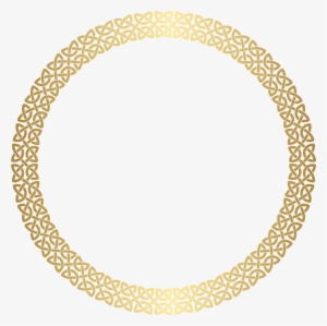 Round Border Frame Gold Png Clip Art Gallery Yoville