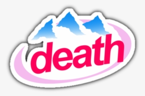 Png Black And White Death Imgur - Evian Water