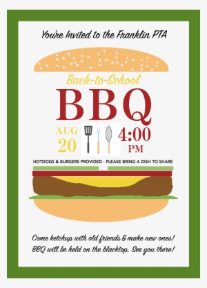 Vector Royalty Free Barbecue Clipart Back To School - Clip Art