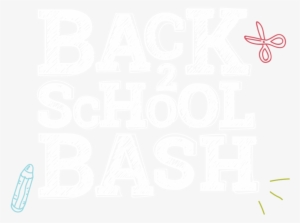 Back2school Logo B2s Logo White Straight - Poster