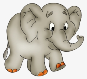 Elephant Cartoon Clip Art - Elephant Clipart Png