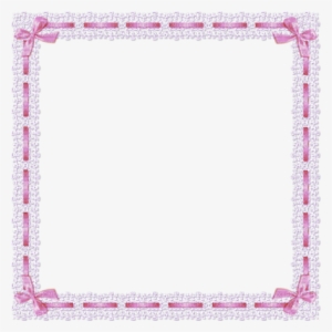 Soave Frame Vintage Lace Pink White - Hello Kitty Borders Png
