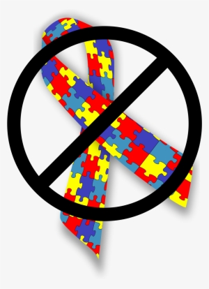 Autism Ribbon Vector - Autism Awareness Ribbon