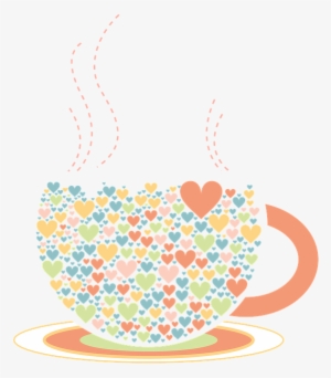 Love, Tea Cup, Illustration, Color, Png