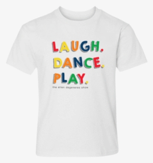 Ellen Show Laugh - Gif Cartoon T Shirt