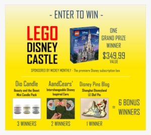 Mickey Monthly Contest - Lego Disney Castle 71040