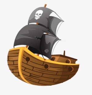 Pirate Ship Png - Treasure