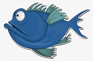 Cartoon Fish 2 Svg Transparent Download - Cartoon Images For Fish