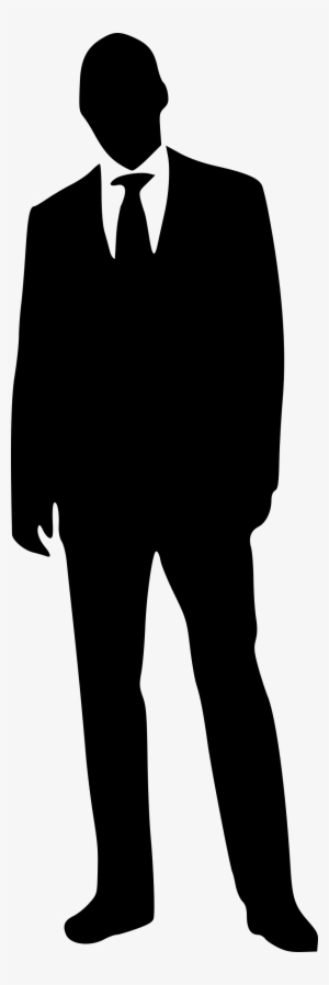 Businessman Clip Art - Silhouette Of People Cartoon Transparent Background