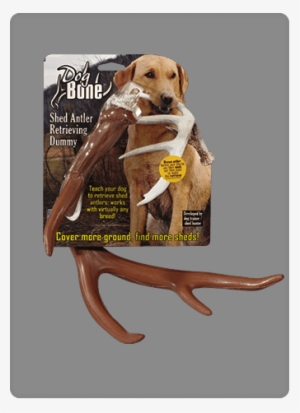Product Dog Bone Shed Soft Brown Retrieving Antler - Dog Bone Shed Dummy Retrieving Antler, Brown