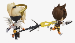 A Pose That Requires The Presence Of Another Overwatch - Nendoroid Mercy: Classic Skin Edition (overwatch)