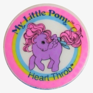 Transparent Vintage Mlp Heart Throb Sticker - Cartoon