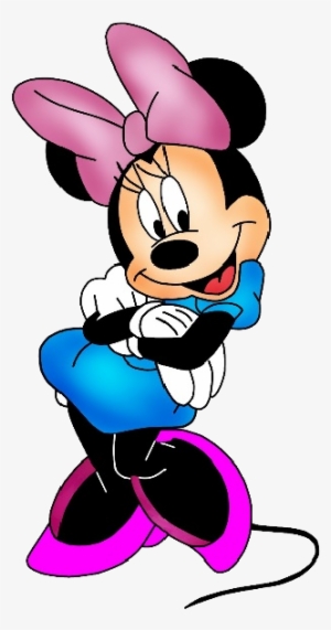 Minnie Mouse-7 - Minnie Mouse Crossed Arms