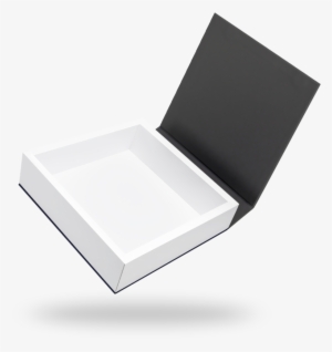 Black White Magnetic Closure Box Luxury Custom - Box