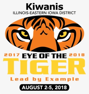 Kiwanis Eye Of The Tiger Logo