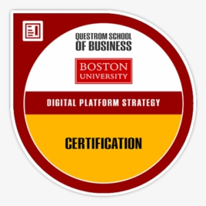 Digital Platform Strategy Certification Boston University