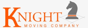 Knight Logo Orange Text Grey Horse - Amber