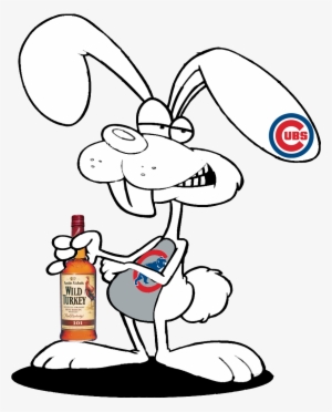 Baseball Clipart Bunny - Wild Turkey Bourbon 80@