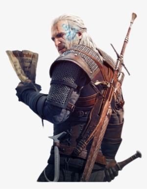 Witcher Geralt Of Rivia Png Image - Geralt Of Rivia Hearts Of Stone