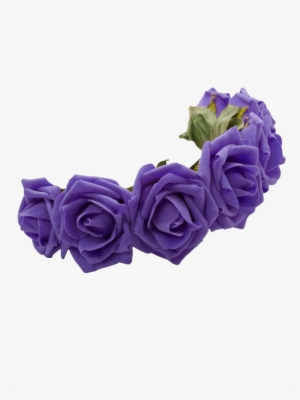 Purple Transparent Flower Crown - Flower Crown Transparent Background