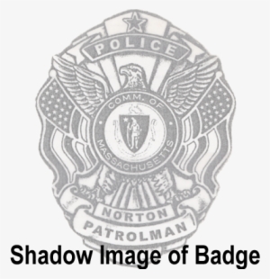 Norton Ma Police Shield - Emblem