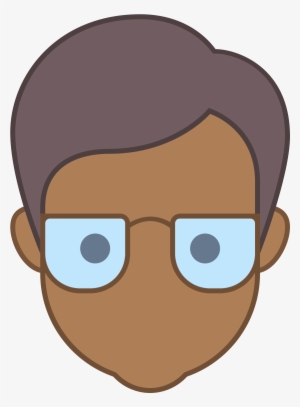 School Director Male Skin Type 6 Icon - Cartoon