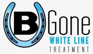 B Gone White Line Treatment - Graphic Design