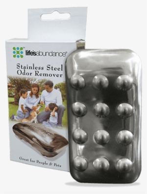 Life's Abundance Stainless Steel Odor Remover For Pets - Stainless Steel Odor Remover 1 Bar