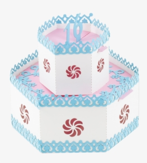 Birthday Cake With Custom Candles - Birthday Cake With Custom Candles Popup Card
