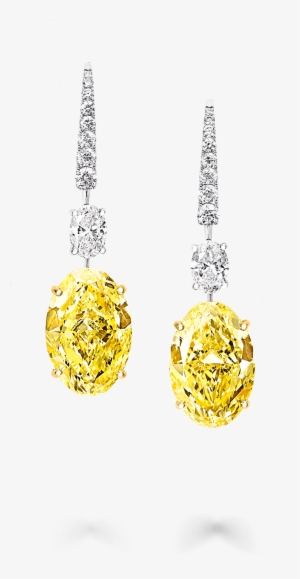 A Pair Of Graff High Jewellery Fancy Intense Yellow - Graff Diamonds