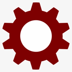 Red Gear Encode Clipart To Base64 With Regard To Gear - Clip Art Gear