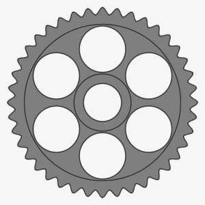 40-tooth Gear With Circular Holes - 40 Tooth Gear