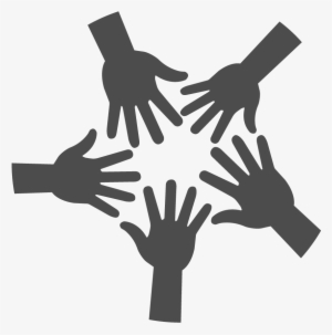 Serving-black - Transparent Background Teamwork Icon