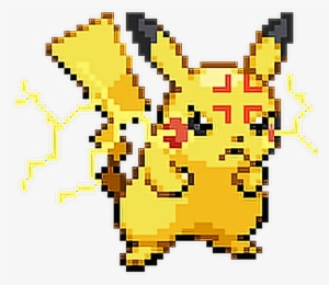 Angry Evil Pikachu Pokemon Freetoedit - Pikachu Shiny Gif
