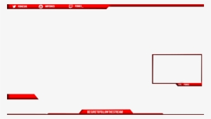Youtube Clipart Overlay - Free Red Twitch Overlays