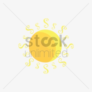 Sun Vector Image - Circle