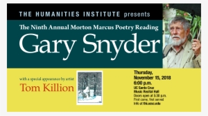 morton marcus poetry reading with gary snyder and special - present moment - new poems (snyder gary)