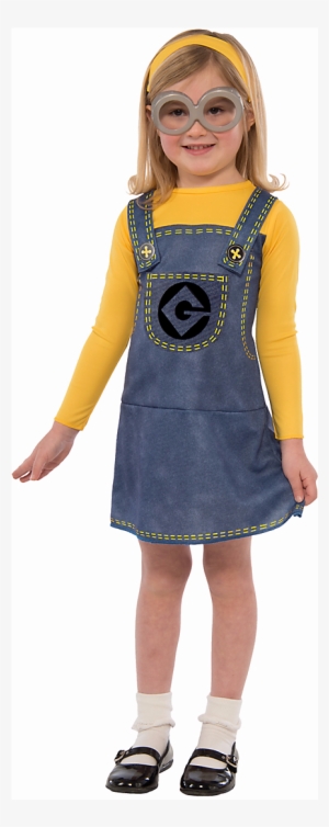 Child Minion Dress Costume, $13, Party City - Minion Costume Girl