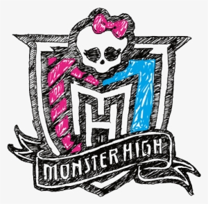 Monster High Sketch Logo By Shaibrooklyn-d5n3j56 - Monster High Logo Png