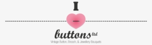 I Heart Buttons Logo - Mis Quince (miss Xv)