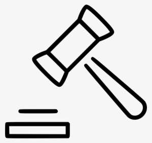 Financial Court Decision Finance Gavel Comments - Decision Icon White