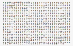 Game Theory Rejects On Twitter - All Pokemon Sprites 721