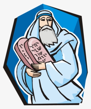 Moses 10 Cs - Moses Ten Commandment Cliparts