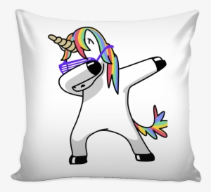 Dabbing Unicorn Pillow Case - Dabbing Unicorn Coloring Page