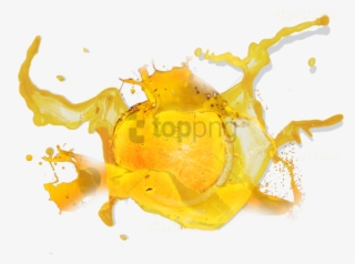 Fruits Splash - Fruit Splash Yellow Png