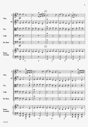 Rings Of Saturn Thumbnail - Ablaze Orchestra Notes 2 Violin