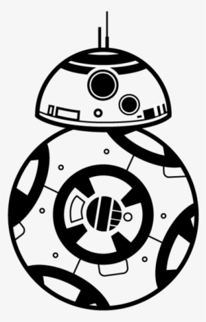Bb8 Vector - Bb8 Clipart Black And White